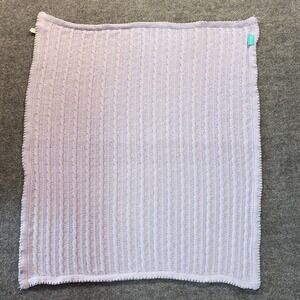 Tiddliwinks Cable Knit Chenille Baby Blanket Security Lovey Grandmacore Nursery